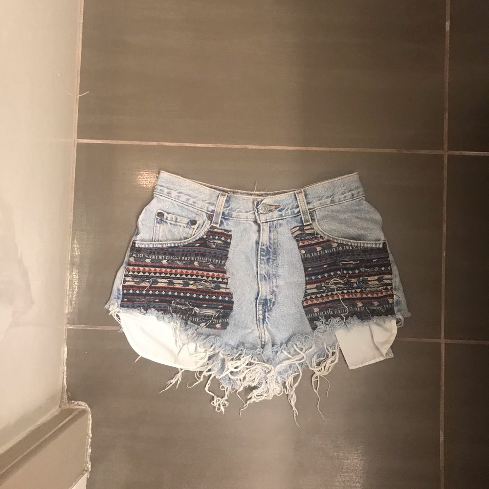 LF STORES Furst of a Kind denim shorts